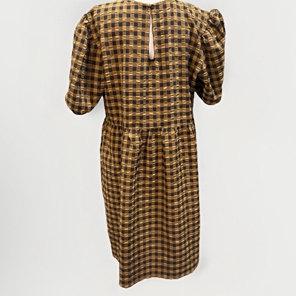 Wild Fable Gingham Plaid Mini Dress Sz Large - Picture 3 of 4